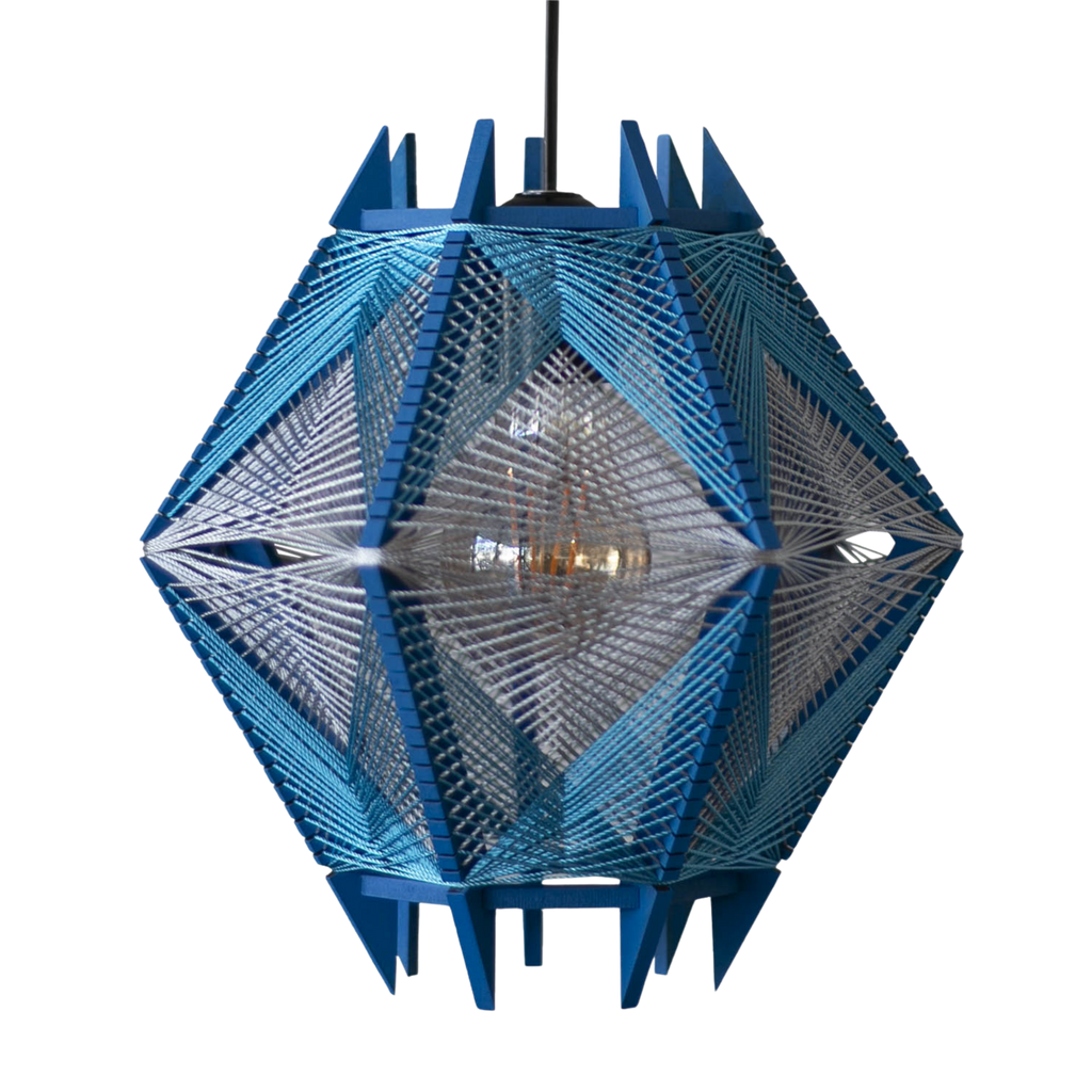 Cometa Azul c. Blanco 26cm x 24cm
