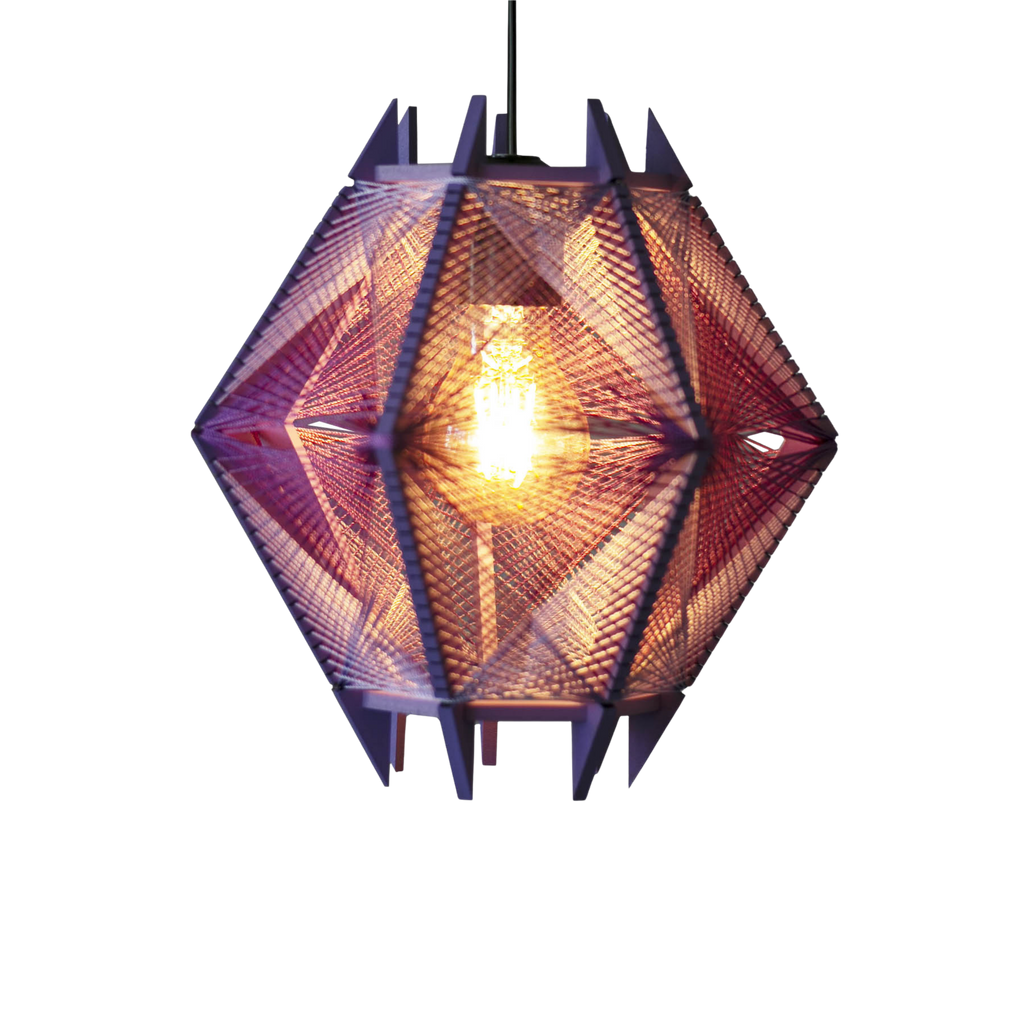 Cometa Violeta 26cm x 24cm