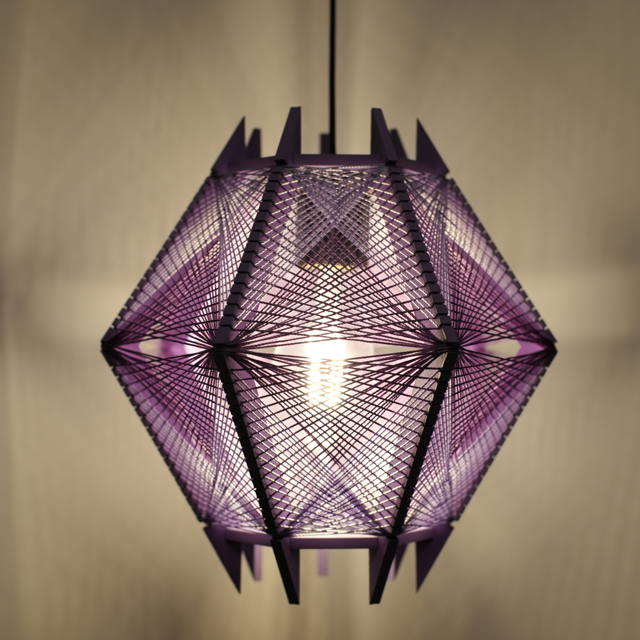 Cometa Violeta 26cm x 24cm