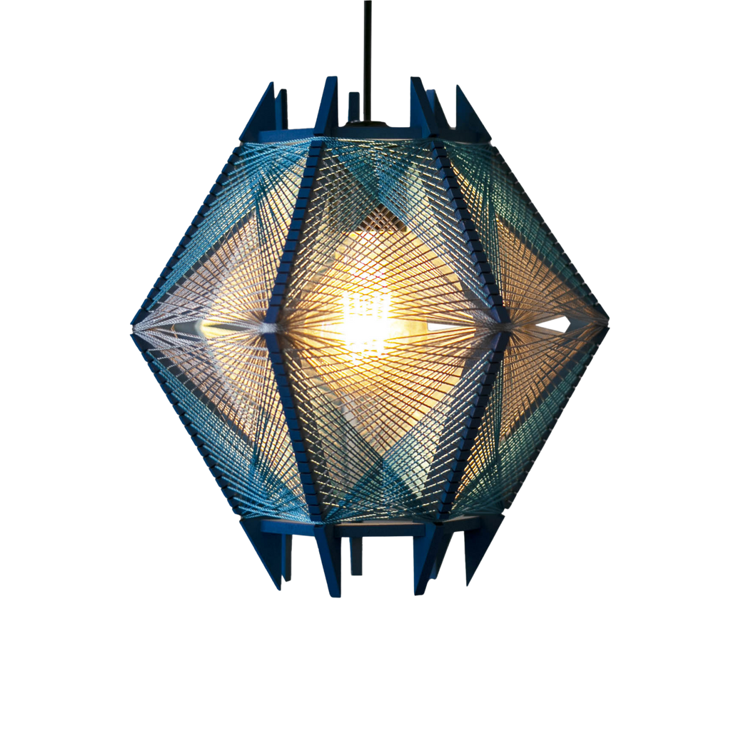 Cometa Azul c. Blanco 26cm x 24cm