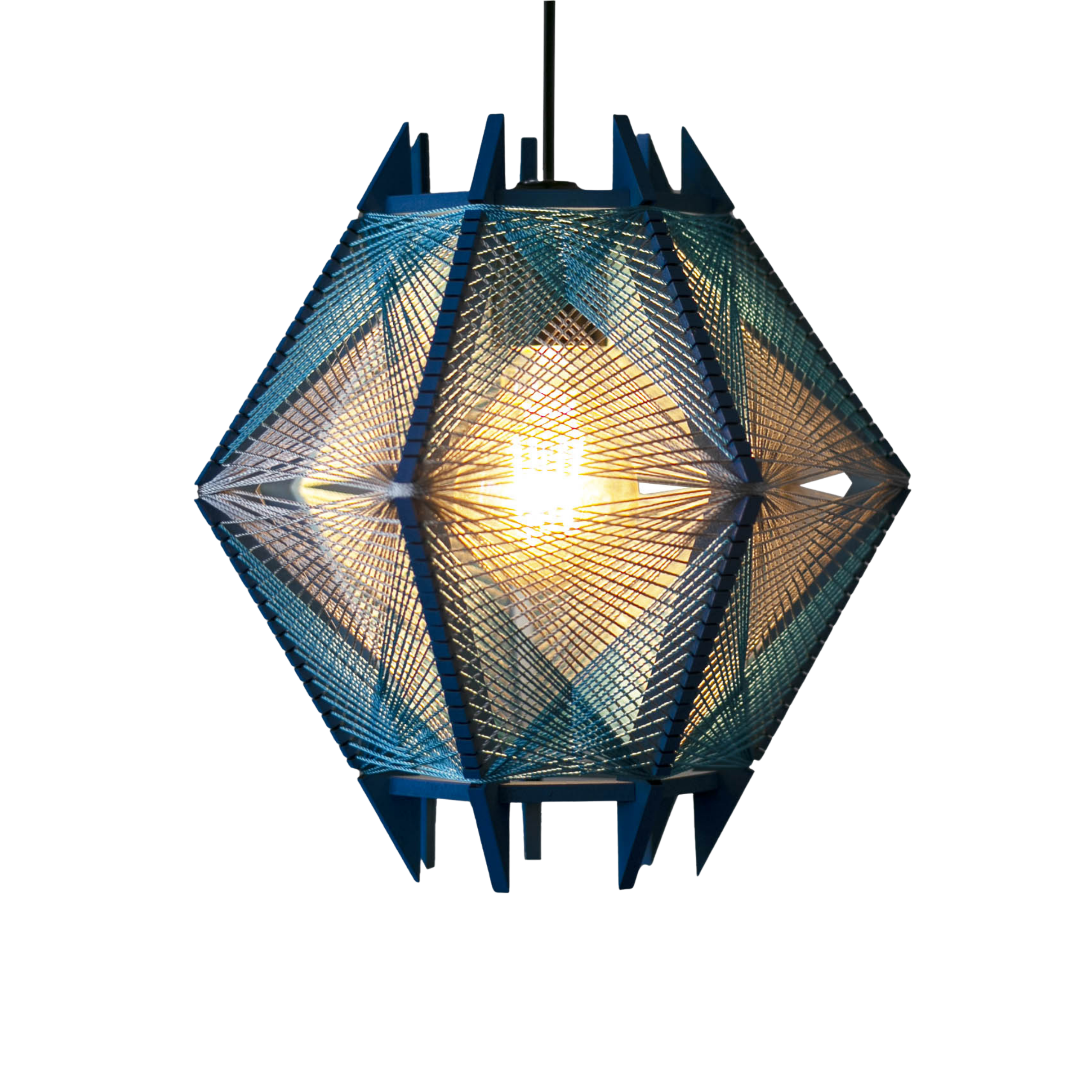 Cometa Azul c. Blanco 26cm x 24cm